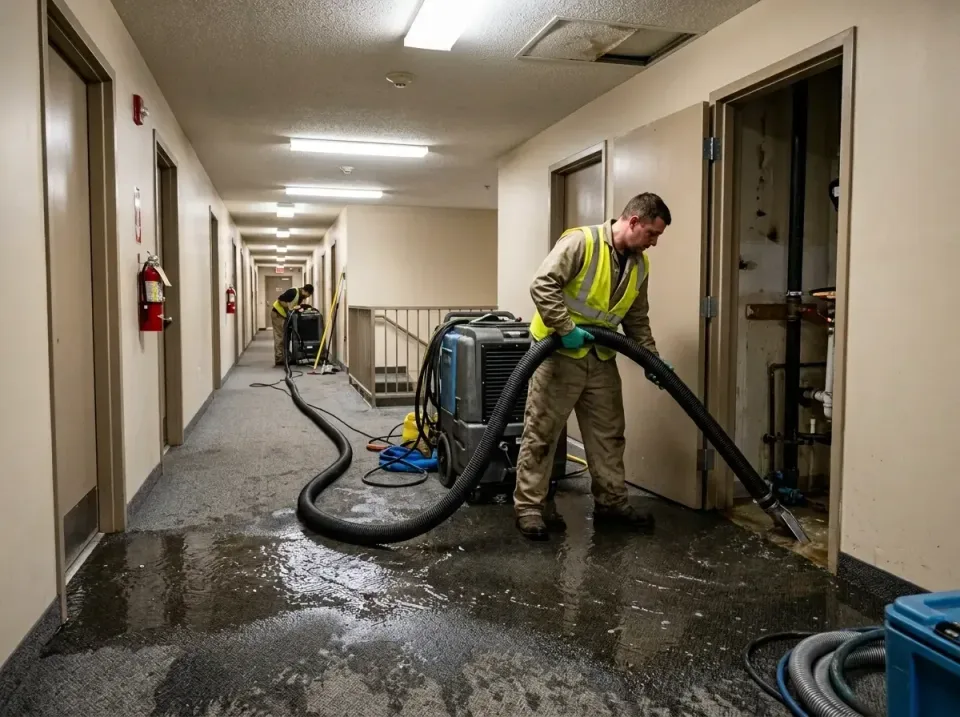 multi-unit-apartment-hallway-f-005 — frequently asked questions, Emergency Burst Pipe Water Extraction & Removal in Groveton…